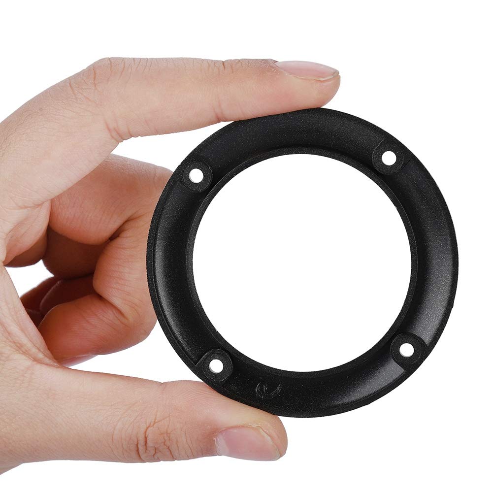 Bewinner 2 Inch Speaker Cover, Speaker Decorative Steel Mesh Circle Car Speaker Protective Mesh Cover Provide for Speakers Car Speakers
