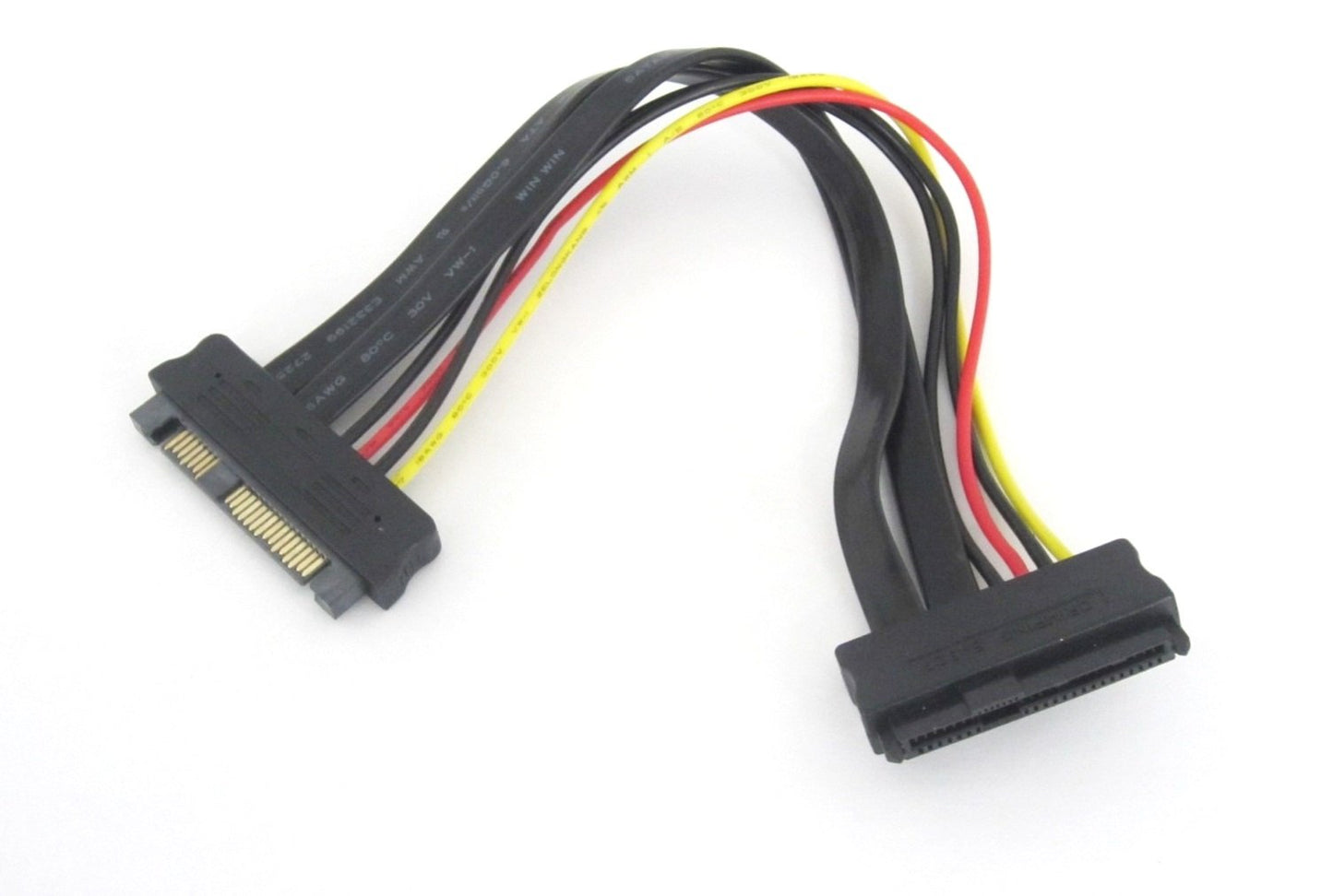 Micro SATA Cables SAS 29 Pin Female to SAS 29 Pin Male Extension Cable - 20 Inch