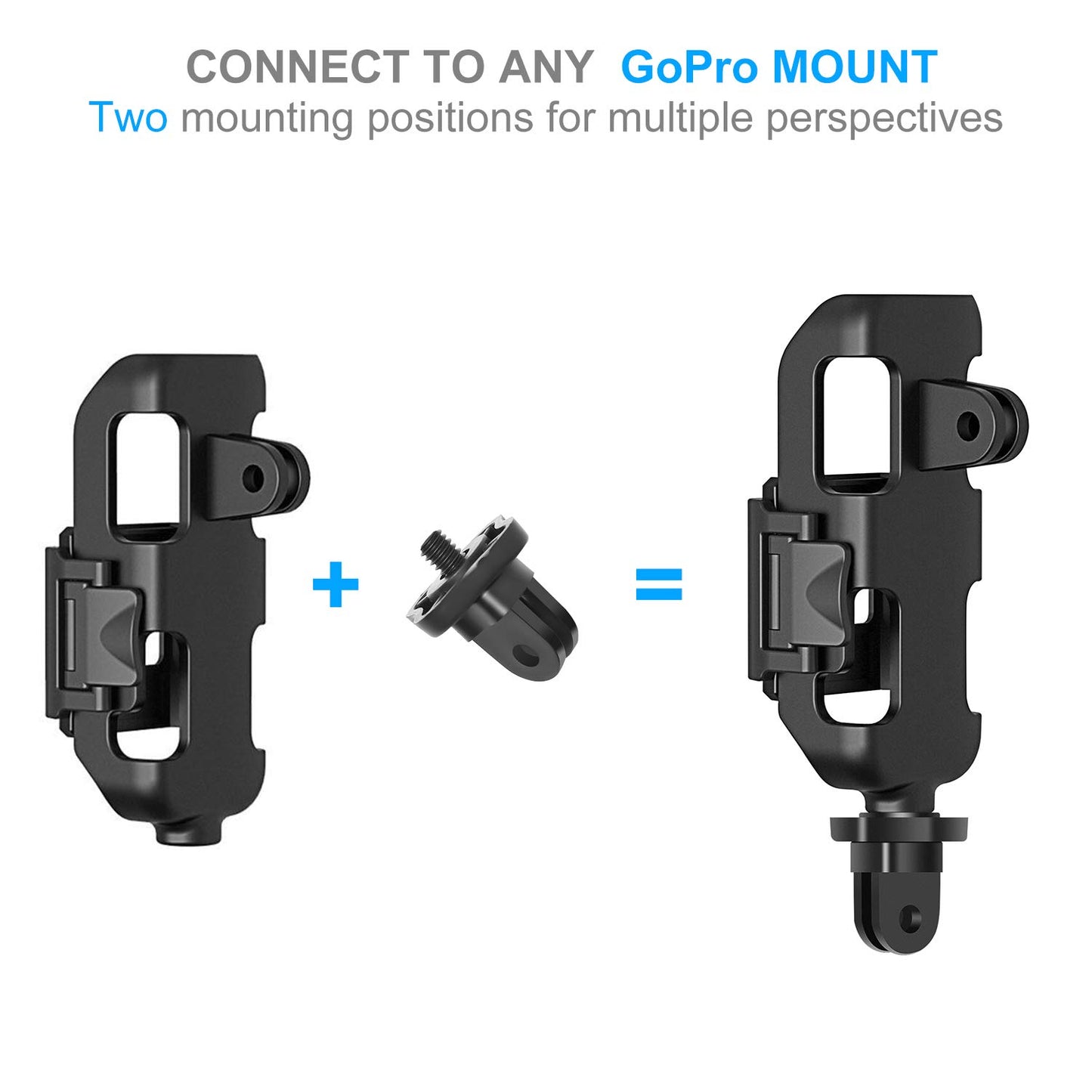 3 in 1 Tripod and Action GoPro Mount Stand Bracket for DJI Osmo/DJI Pocket 2, Action Cam Mount with Screw, for Osmo Pocket Accessories Kit Tripod
