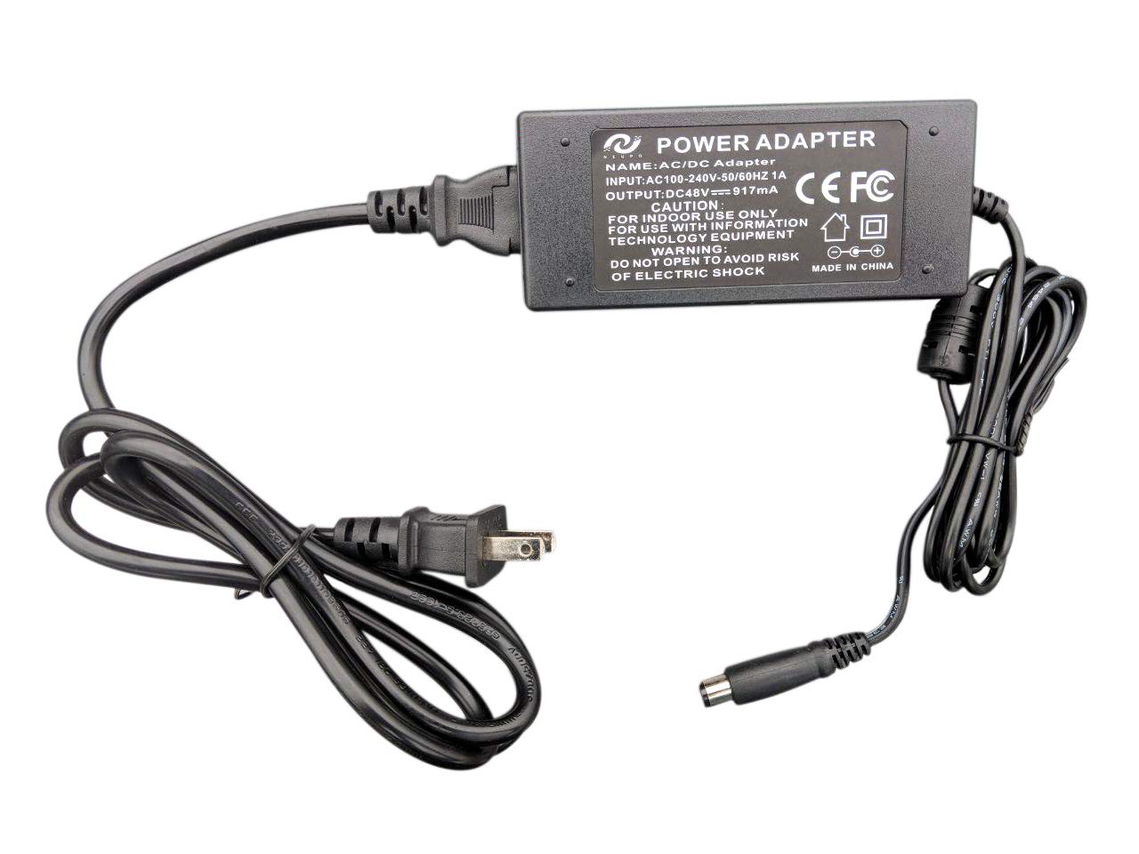 NeuPo 48 Volt Power Supply | Compatible with Select Cisco Phone Models in The 8800, 8900 (Only 8961), 9900 Series | Power Adapter Only Compatible…