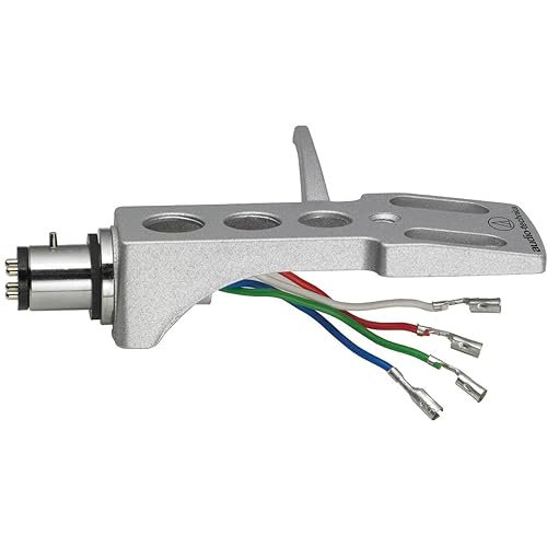 Audio-Technica at-HS1 Universal Headshell for LP120-USB, LP240-USB, and LP1240-USB Direct-Drive Turntables White