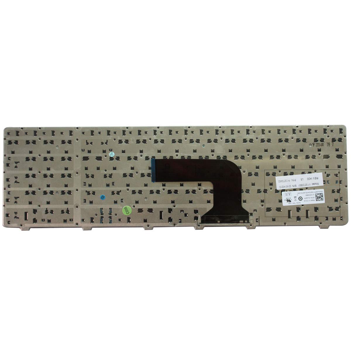 AUTENS Replacement US Keyboard for Dell Inspiron 3721 3737 5721 5737 5357 5735 M731R 17.3 Inch Laptop No Backlight