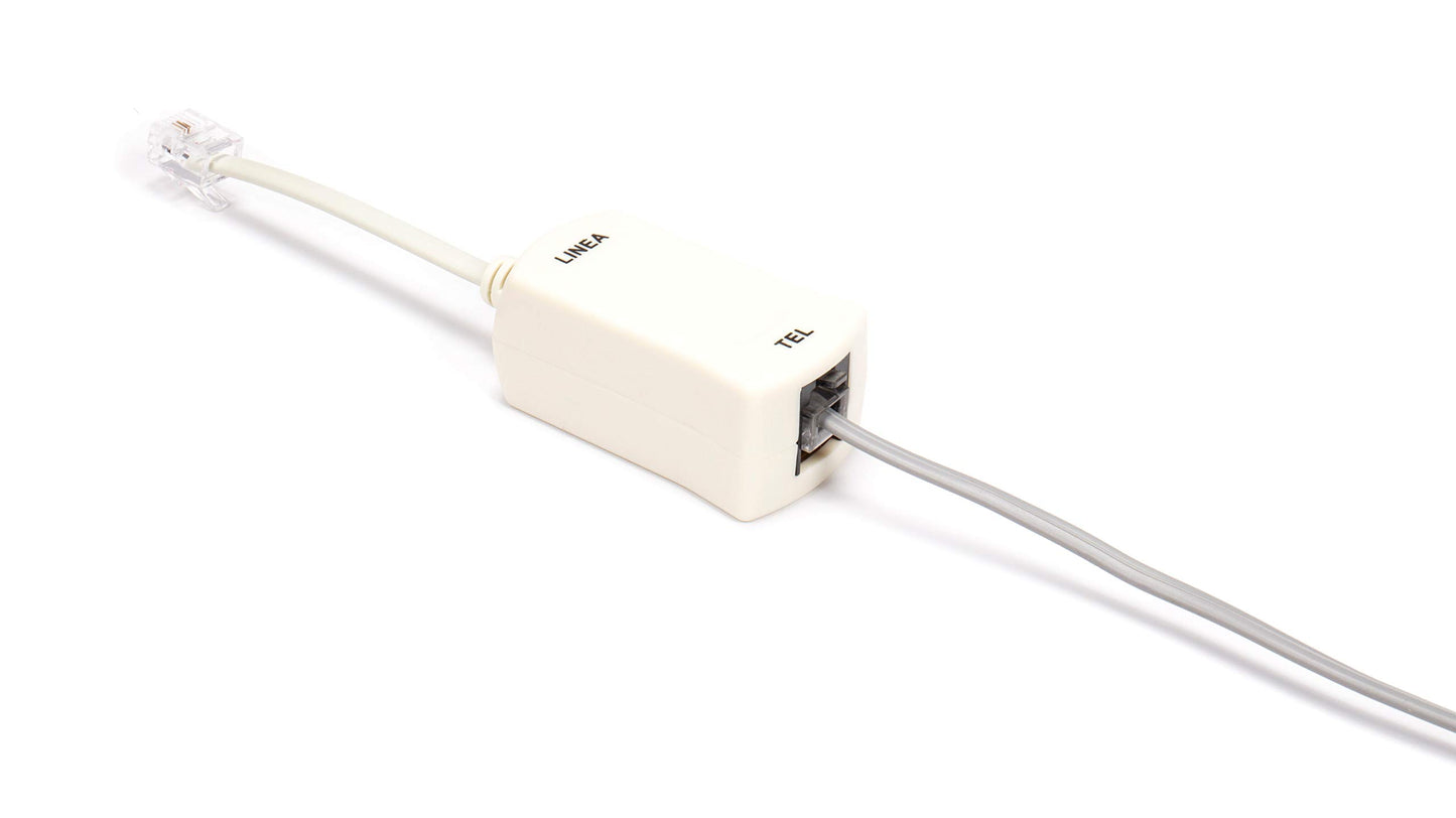 THE CIMPLE CO 2 Wire, 1 Line DSL Filter - for Removing Noise and Other Problems from DSL Related Phone Lines - 5 Pack