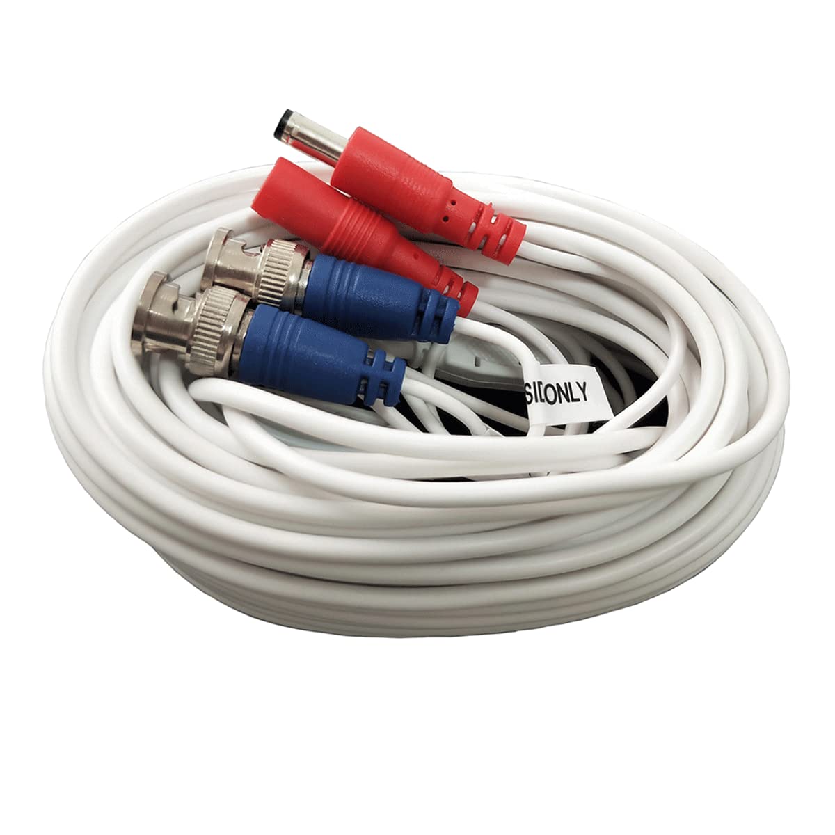 Yuarisx 4 Pack 50ft All-in-One Video Power Cables, Security Camera Cable BNC Extension Surveillance Wire Cord for CCTV Security DVR System