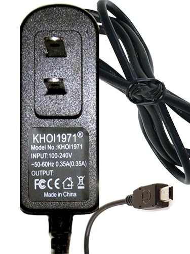 KHOI1971 Wall Charger AC Adapter Compatible with Vivitar Vivicam 8225 T328 8025 Digital Camera Charger AC Adapter NOT Created or Sold by Vivitar