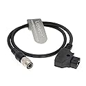 Uonecn for Anton Bauer Sound Device ZAXCOM Power Cable D-Tap to Hirose 4 pin Male for Zoom F8