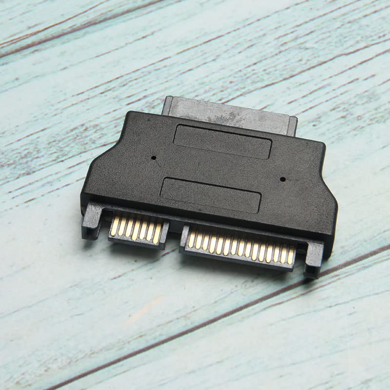 Acxico 2 Pcs 1.8" Micro SATA SSD Serial ATA HDD 16 to 22 Pin 2.5" SATA Adapter Converter