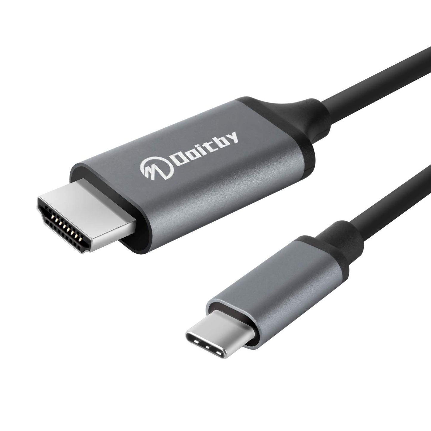 Doitby S25/S24/S23/S22/Note 20 to HDMI Cable for Samsung Galaxy, USB Type C to HDMI Cable Thunderbolt 3/4 Compatible with iPhone 16/15, MacBook, iMac