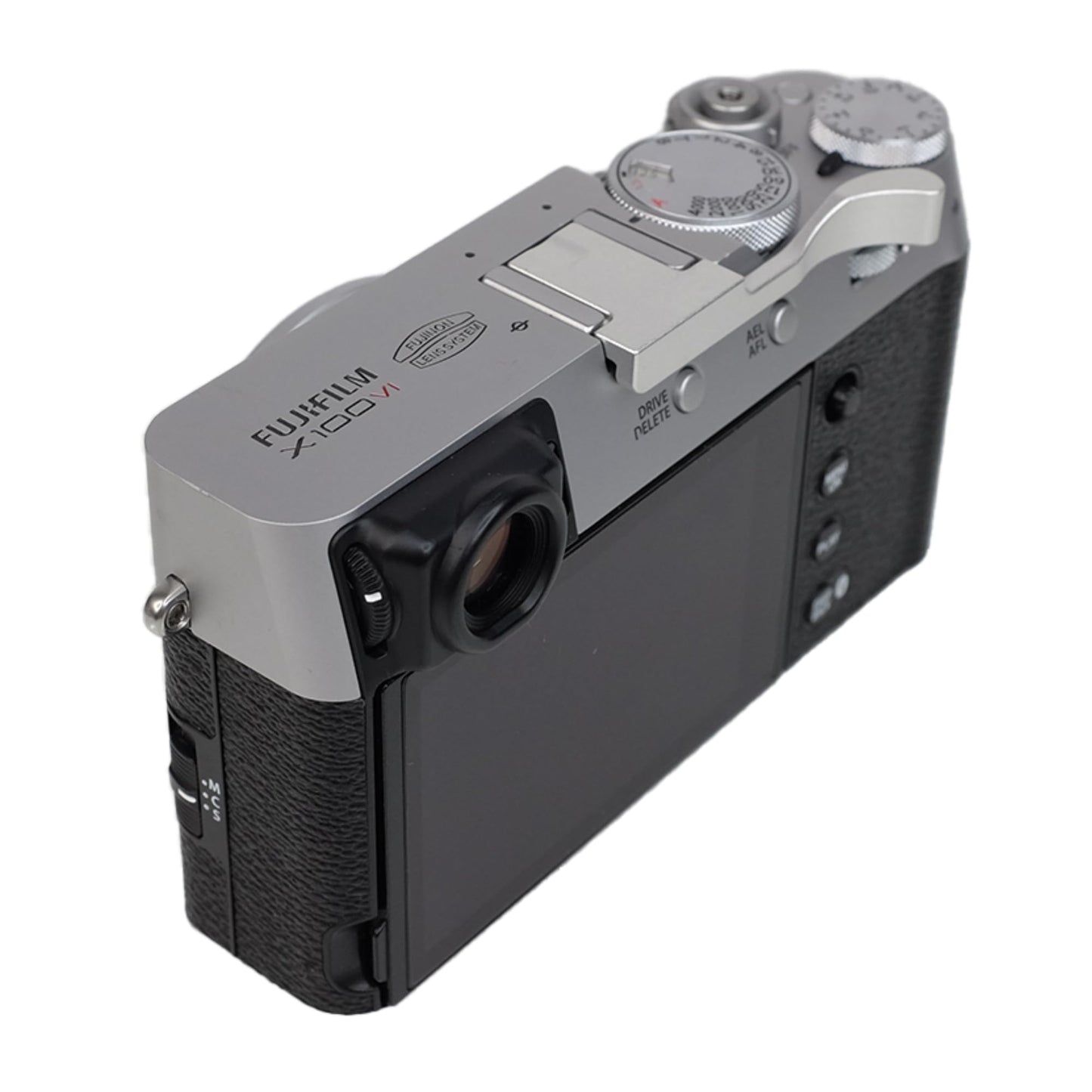 Foto&Tech Metal Hot Shoe Thumb Up Rest Hand Grip for Fujifilm Fuji X100V X100VI, Fuji X100V Accessories, Hotshoe Grip, x100vi Thumb Grip (Silver)