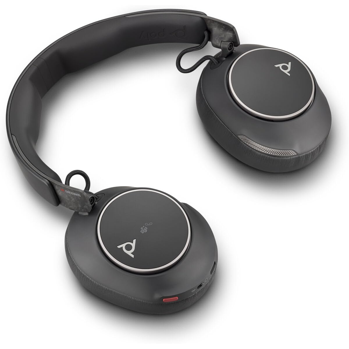 Voyager Surround 80 UC, Teams, USB-C, USB-C/A Adapter, (VS80T, BT700C), Black, WW