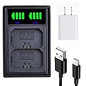 Suitable for Sony NP-FZ100 Battery Charger, Compatible with ZV-E1, FX3, FX30, A1, A9 II, A7R V, A7S III, A7IV, A6600, A7C A7R5 A7M4 A7R3 A7M3 Cameras