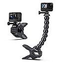 Sametop Jaws Flex Clamp Clip Mount Gooseneck Mounts Compatible with GoPro Hero 13 12 11 10 9 8 7 6 5 4 Session 3+ 3 2 1 Max DJI Osmo Akaso Action