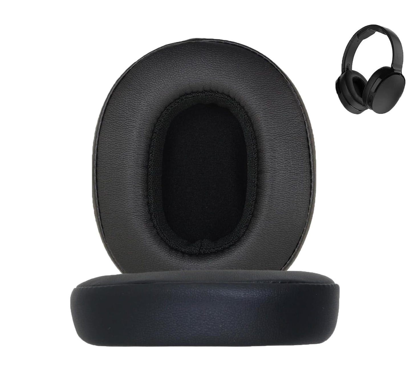 Replacement Ear pad Compatible with Skullcandy Crusher Wireless/Crusher360/Hesh3/Hesh ANC/Hesh Evo/Venue ANC/Crusher Evo/Crusher ANC Headphones Soft