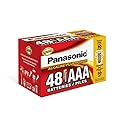 Panasonic Energy Corporation LR03PA/48PC Alkaline Plus Power AA Alkaline Battery, 48 Pack