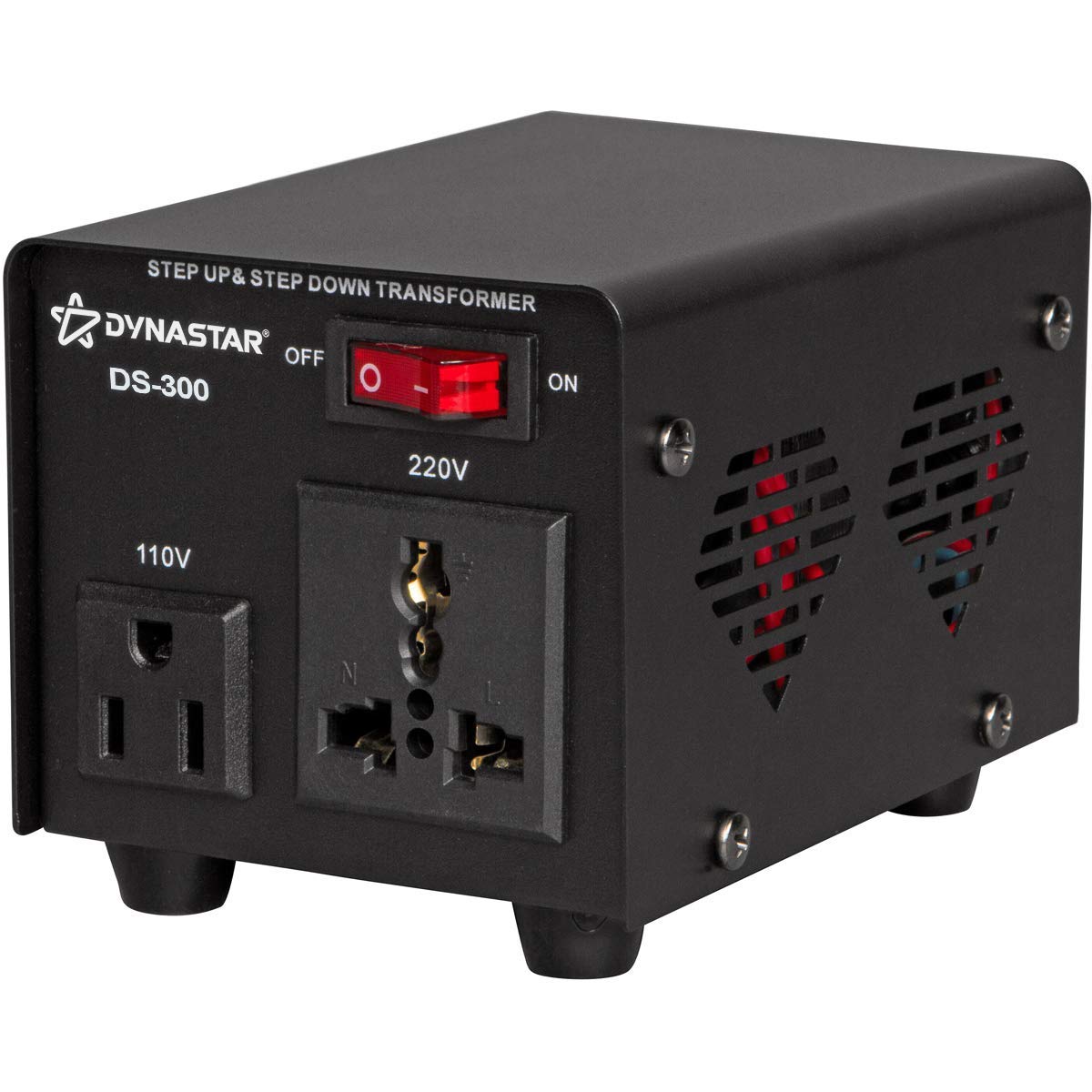 Dynastar Step Up & Step Down Voltage Converter and Transformer, 110-220 to 220-240 Volts; Heavy Duty, Extra Durable Lifetime Coil, 5-Year-Warranty…