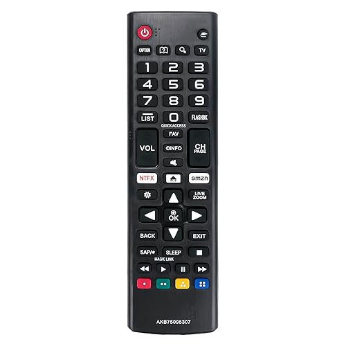 New AKB75095307 Replace Remote fit for LG LCD LED OLED Smart TV 49UJ6050 49UJ6050-UC 49UJ6300 49UJ6300-UA 49UJ6350 9UJ6500-UB 55UJ6050 55UJ6050-UC