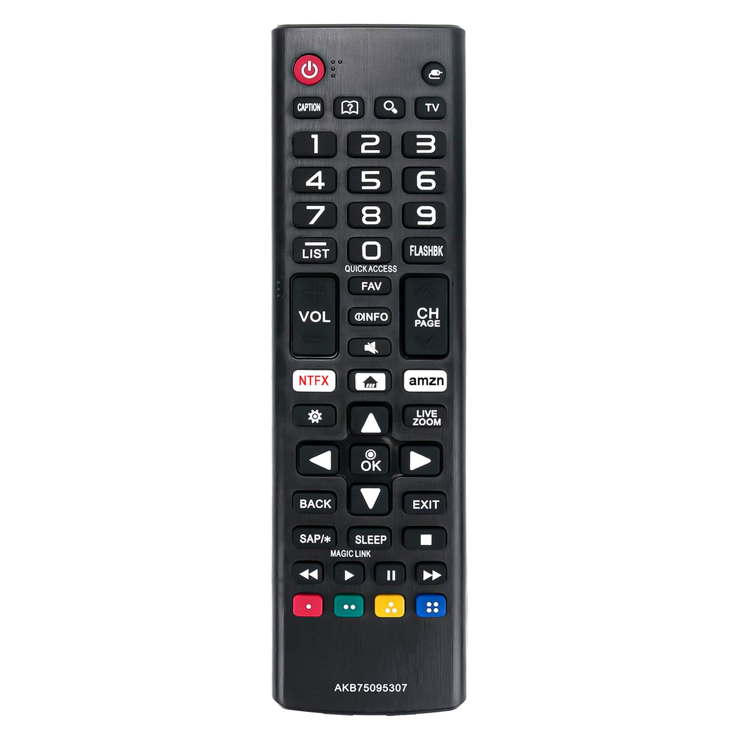 New AKB75095307 Replace Remote fit for LG LCD LED OLED Smart TV 49UJ6050 49UJ6050-UC 49UJ6300 49UJ6300-UA 49UJ6350 9UJ6500-UB 55UJ6050 55UJ6050-UC