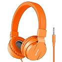 gorsun Kids Headphones, Lightweight Stereo Wired Toddler Headphones,Adjustable Headband Children's Headset for Smartphones Computer Pad…