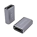 Pacroban HDMI Coupler 8K Female to Female High Speed HDMI 2.1 Connector Adapter 2-Pack 4K HDR Extender for TV, Laptop, Computer, PC, Monitor