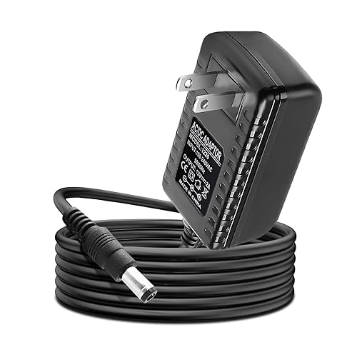 12V AC/DC Power Supply Adapter Compatible for Netgear Arlo Pro/Arlo Pro 2 Base Station VMB3000 VMB4000 CM500-100NAS CM500 CM31T MS3530 Wire-Free HD…