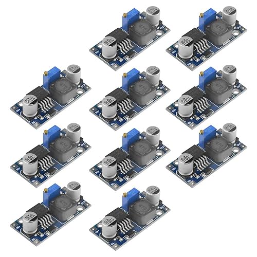 XINGYHENG 10Pcs DC-DC Buck Voltage Converter Power Module 3A Adjustable Module Stable 3.0-40V to 1.5-35V Power Supply Module
