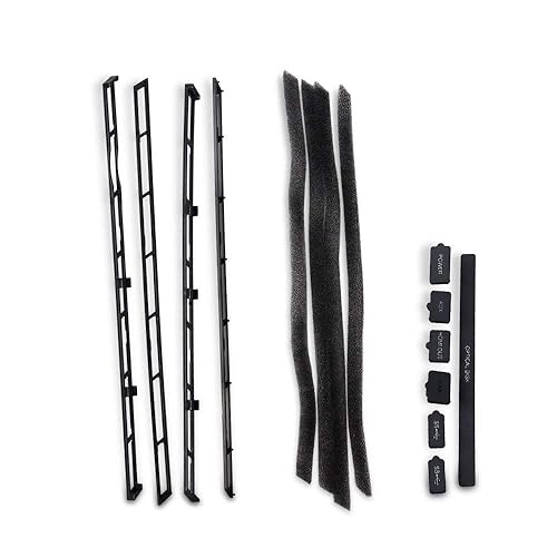 OSTENT Dust-Proof Cover Filter Mesh Jack Stopper Kits for Sony PS4 Slim Console