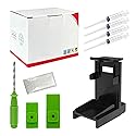 Dikarsum 5 in 1 Ink Refill Tools Compatible with Hp Inkjet Ink Cartridges (Ink Cartridge Holder,Hand Drill,Gloves,Ink pad,Syringes)