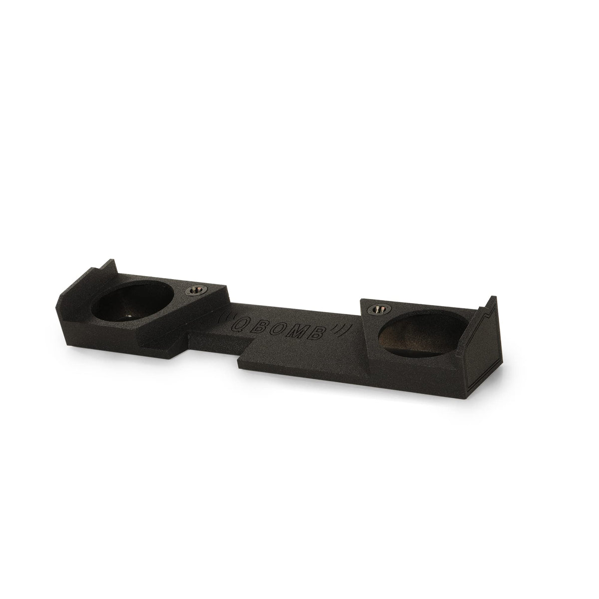 QPower Dual 10" Underseat Downfire Subwoofer Box for Chevy/GMC Double Cab