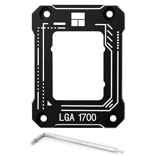Thermalright LGA1700-BCF Black 12/13/14th CPU Straightening Anti-Bend Bracket, Bendy Platen, Intel 13/14th Gen CPU Fixing Fastener, Intel 12th Gen CPU