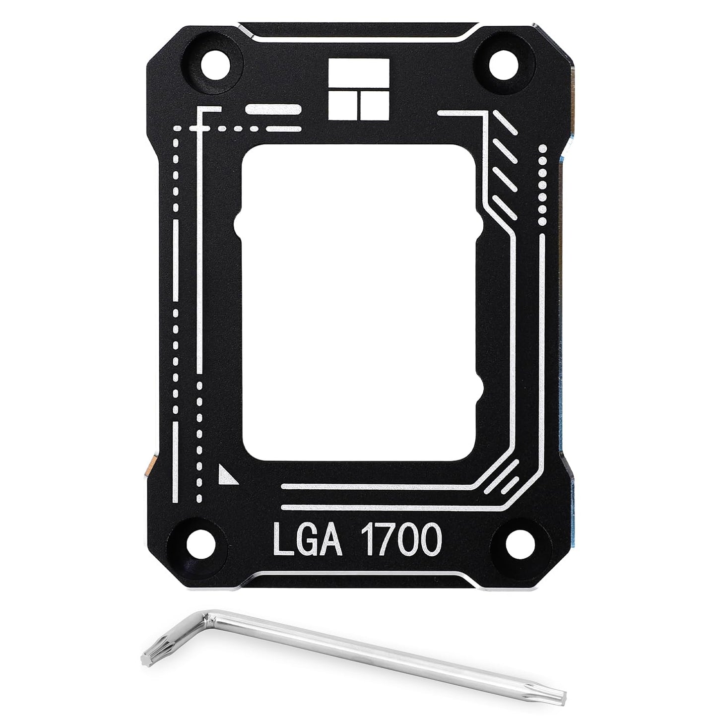 Thermalright LGA1700-BCF Black 12/13/14th CPU Straightening Anti-Bend Bracket, Bendy Platen, Intel 13/14th Gen CPU Fixing Fastener, Intel 12th Gen CPU