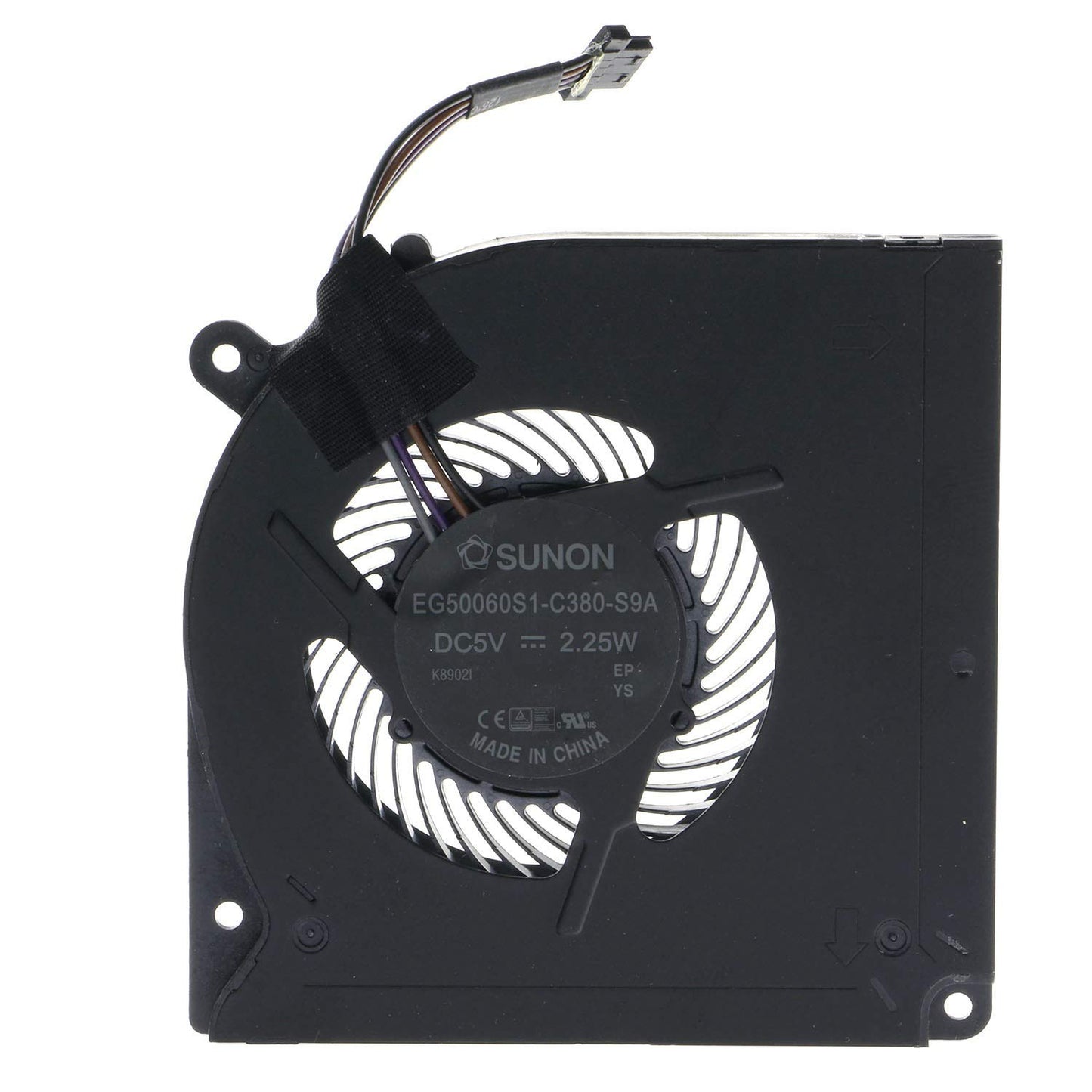 CPU Cooling Fan for Schenker XMG NEO 15 17 Tongfang GK5CQ7Z EG50060S1-C380-S9A THER7GK5C6-1411 EG50060S1-C380-S9A
