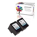 Printronic 2 Pack Remanufactured HP 901XL Ink Cartridge for HP Officejet 4500 J4580 J4660 J4550 J4540 J4524 Printers (2 Black)