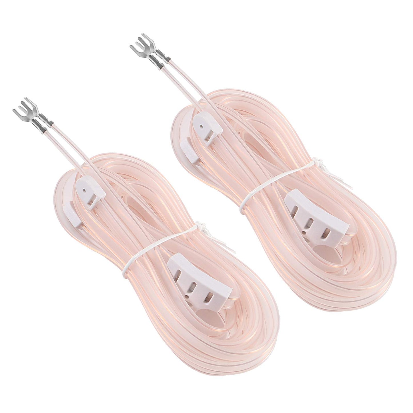 ALMOCN 2 Pack 300 Ohm FM Antenna T Shape Dipole Radio Ant with Spade Terminal for Indoor Digital HD Radio Table Top FM Radio Home Stereo Receiver AV