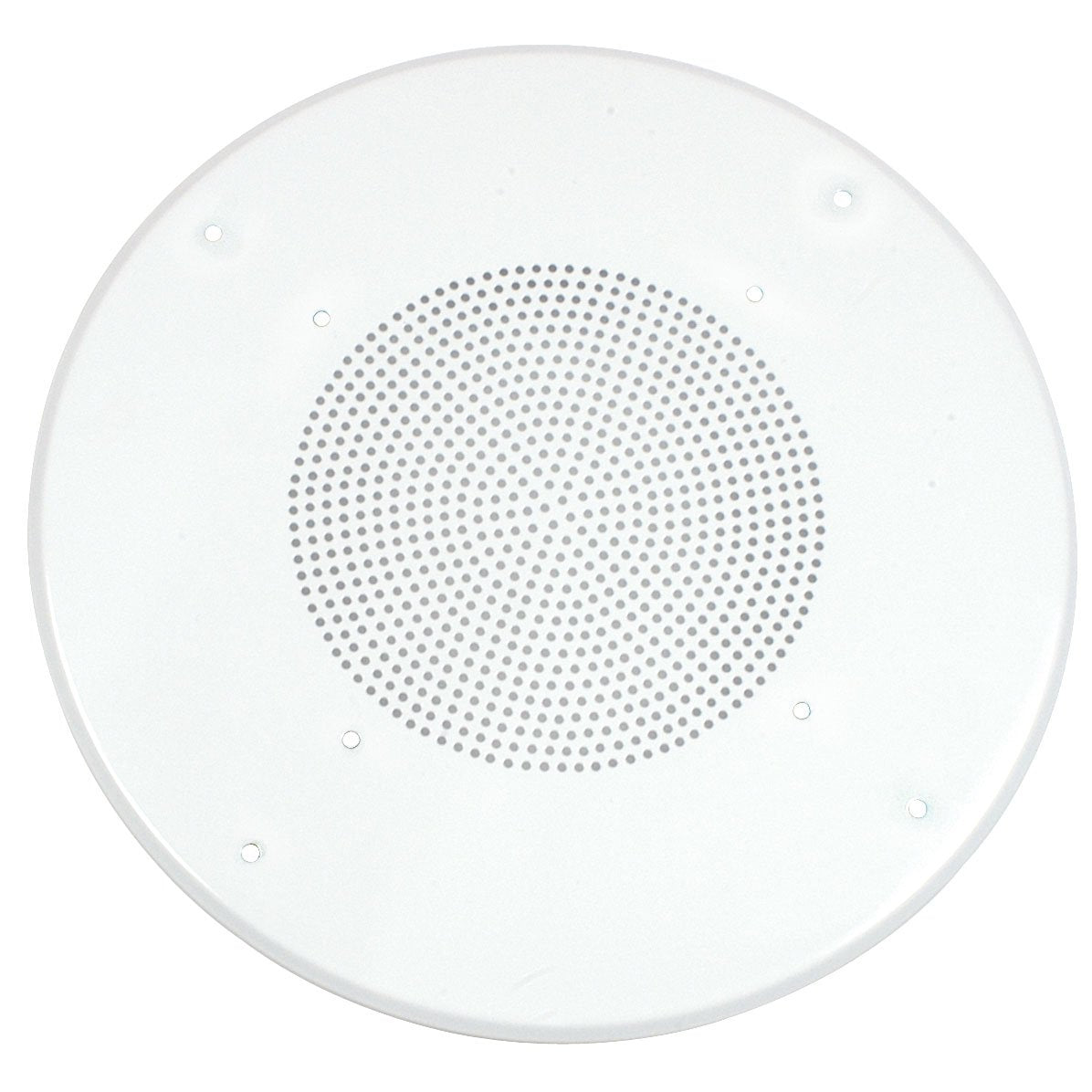 Parts Express White Round Commercial Ceiling Speaker Grill for 8" Speaker (13" Total Diameter)