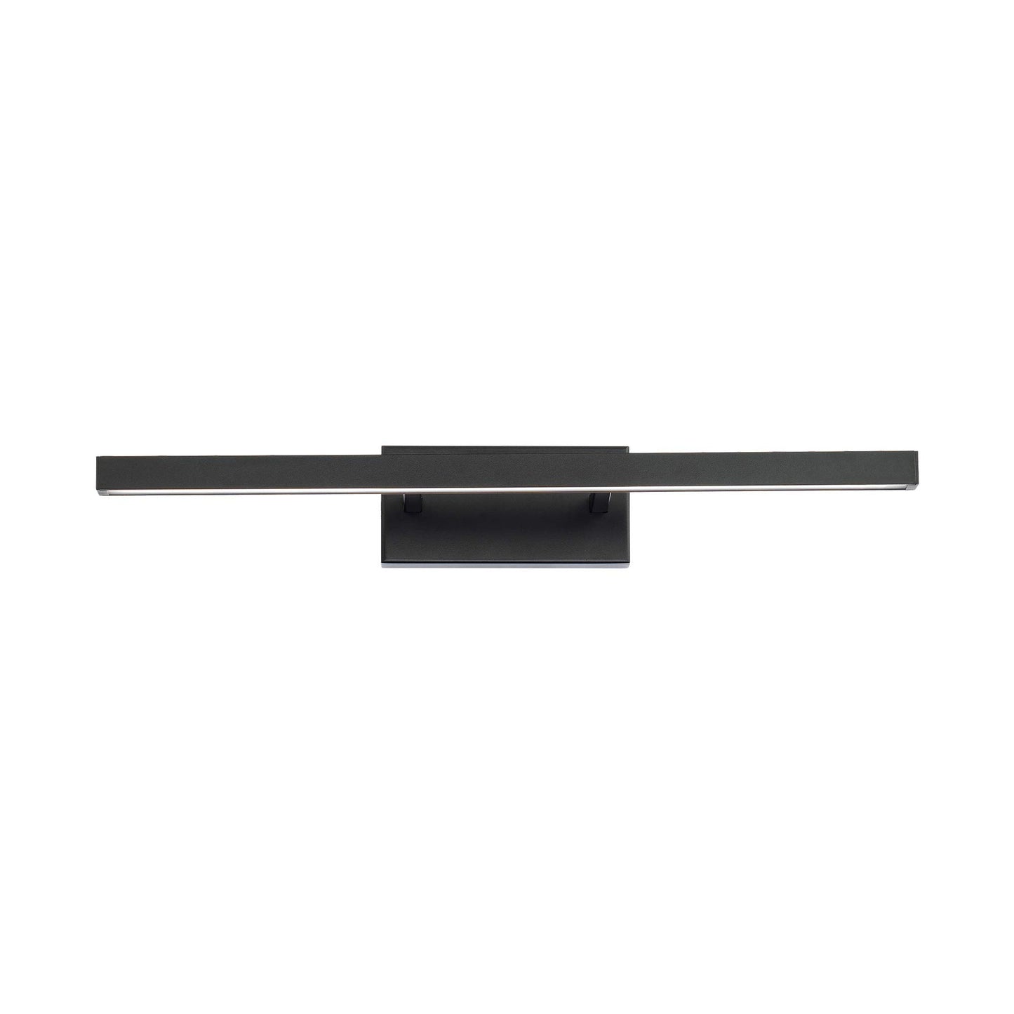 WAC Lighting dweLED, Parallax 18in LED Up or Down Bathroom Vanity or Wall Light 3-CCT 2700K-3000K-3500K Set to 3000K in Black