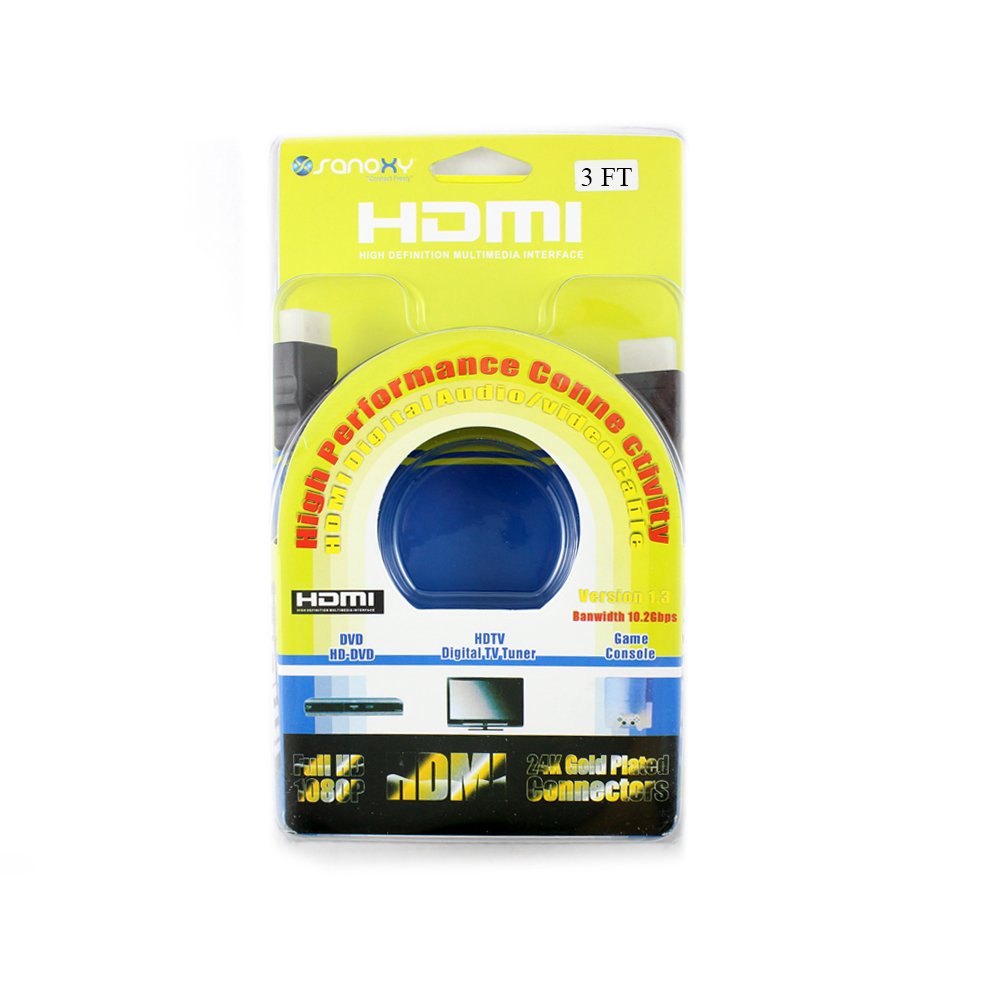 High Speed HDMI Cable (3 feet)