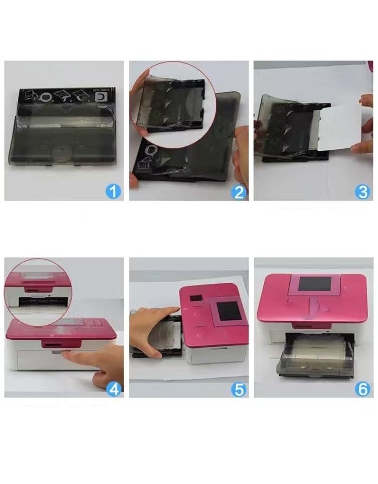 1Pcs 3 Inch Paper Input Tray for Selphy CP910 CP900 CP1000 CP1500 CP1300 CP1200 Photo Printer Paper Pickup Tray