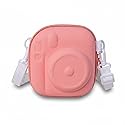 CltrCr Camera Protective Case for Instax Mini Camera, Hard Carrying Case EVA Storage Protective Bag with Shoulder Strap for Fuji Mini