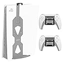 VIVO Steel Wall Mount Bracket Designed for PS5 Gaming Console, Vertical Display for PlayStation 5, Open Design, Black, MOUNT-PS5B