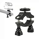 Niewalda Bike Camera Mount for Mountain Bicycle/Motorcycle Action Camera, Bike Mount Compatible with Sports Camera GoPro OSMO SJCAM DJI with 1/4 Screw