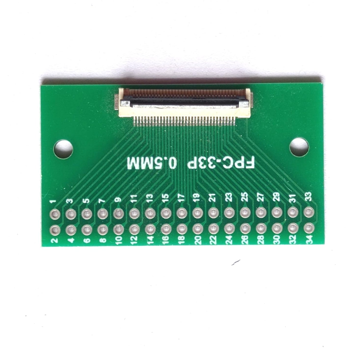 MORIENZI FPC FFC Flat Cable Extend Adapter Board 0.5 1.0MM Flexible Cable Connector PCB Converter Board (33P)