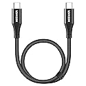 NEEWER 14"/35cm USB C to USB C Cable, USB 3.2 240W PD3.0 Fast Charging 40Gbps Braided Short Charger Cord Compatible with iPhone 16 15 iPad MacBook