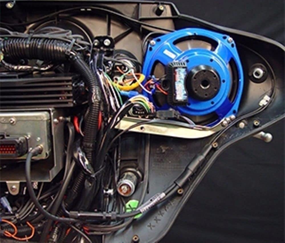 J&M Flexpower Passive AM/FM/WB in-Fairing Radio Antenna 1989-2013 Bagger Touring