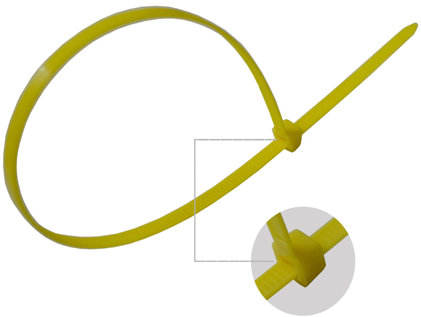 Nylon Cable Zip Ties 16 Inch 120 Pounds Strength - WEEGCN 100 Pcs Heavy Duty Self-Locking Zip Ties Fasten Wrap Nylon Cable Straps Wire Ties