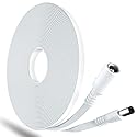 SIOCEN 10FT DC Power Extension Cable,5.5mm x 2.1mm Extension Cord,12v Extension Cord for Security Camera CCTV IP,Router,LED Strip,5V 9V 24V 12 Volt