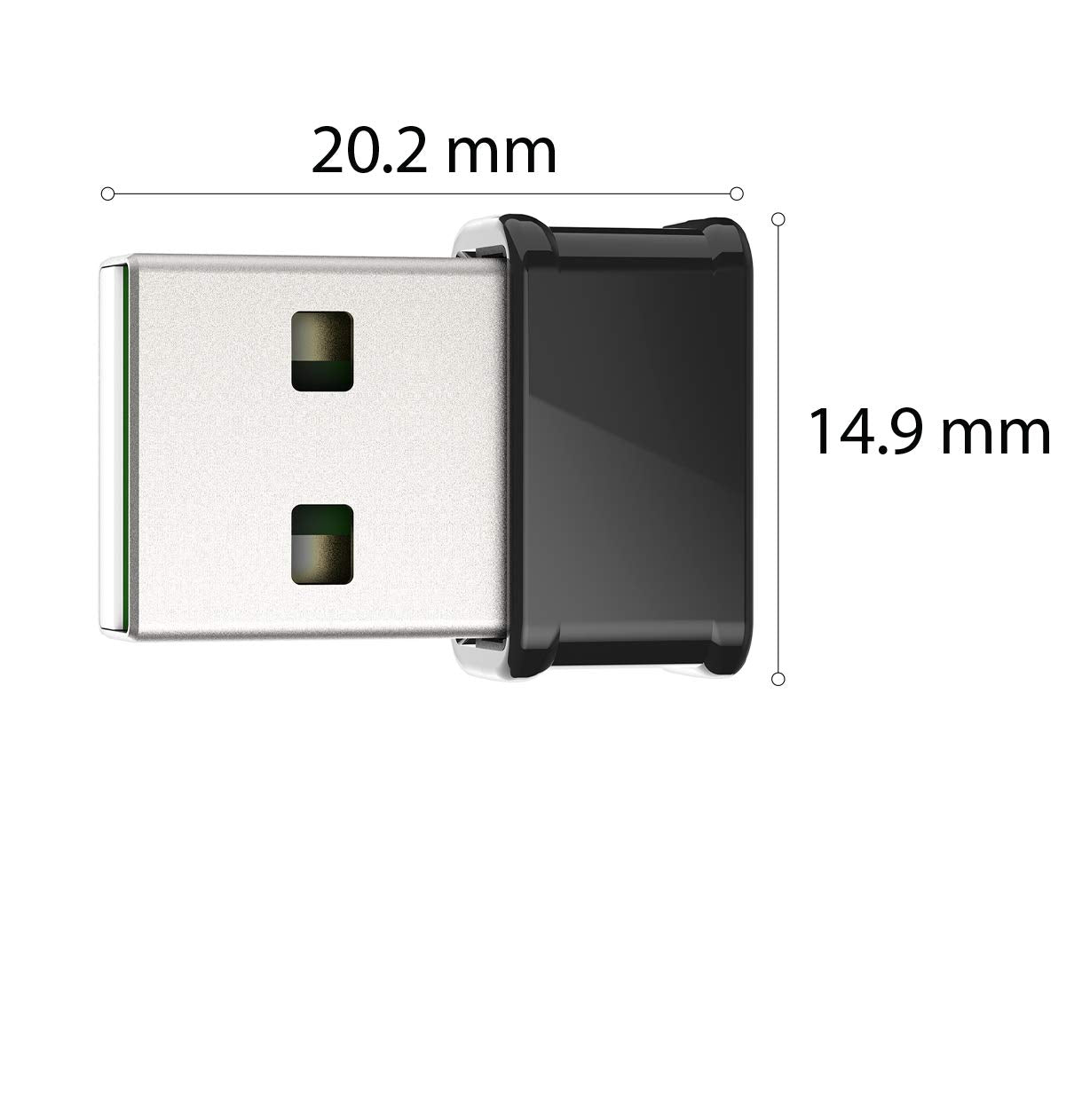 D-Link AC1300 MU-MIMO Wi-Fi Nano USB Adapter, Ultra-Mini (20.2mm x 14.9mm) Dual Band 2.4G/5G Wireless Adapter for PC or Laptop, Plug and Play, Easy