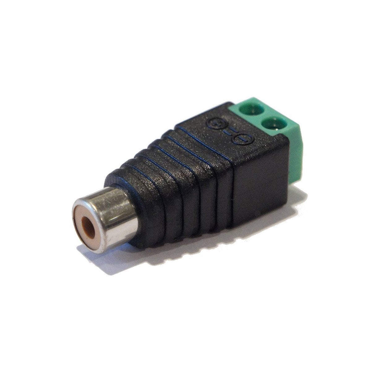 Liimevvon Lemoy 10-Pack Phono RCA Male and Female Plug to AV Screw Terminal Audio/Video Connector Adapter (5 Male & 5 Female)