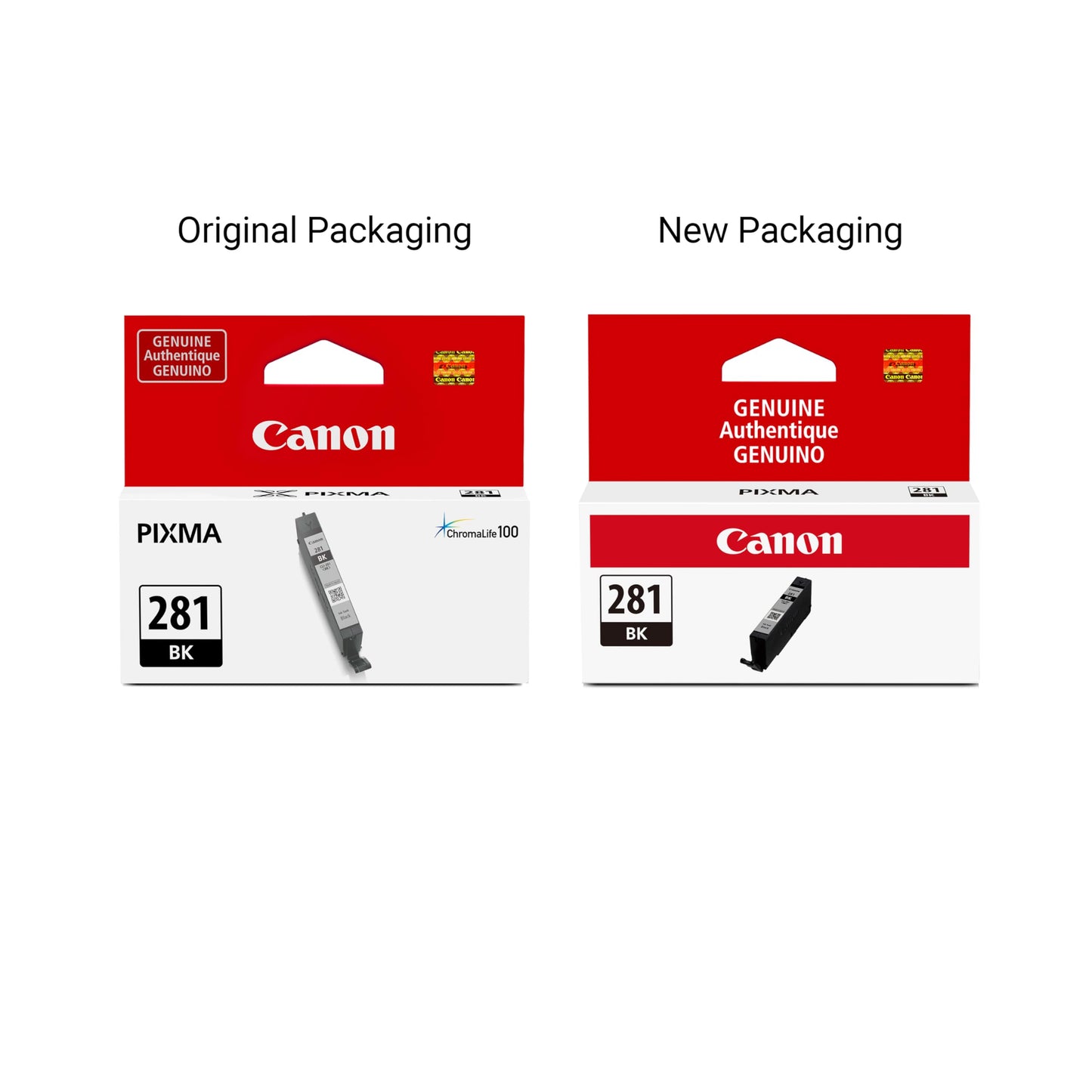 Canon CLI-281 Genuine Black Ink Tank, Compatible with TR8520, TS9120,TS8120, TS6120, TS9521C/a, TS9520/a, TS8220, TS6220, TS8320, TS6320, TS702/a,