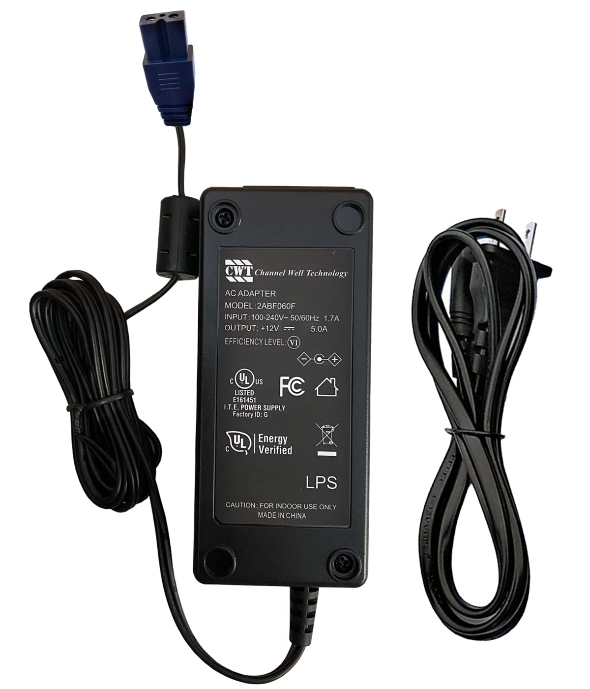 UL Listed 12V 2-Prong AC/DC Adapter Compatible with COD Call of Duty Black Ops 3 Jugger Nog Mini Fridge CallofDuty BlackOps III Juggernog Edition…