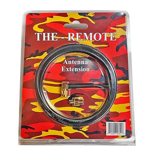 The Remote Antenna Extension Kit for Wireless Wildlife Feeder Remote Control Systems, 10 Foot High-Gain Coaxial Cable for Signal Range Optimization